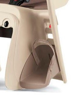 Siège arrière pour vélo Polisport Boodie Beige 2/3