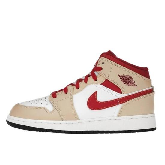 Buty do chodzenia dla dorosłych Air Jordan 1 Mid Light Curry Cardinal