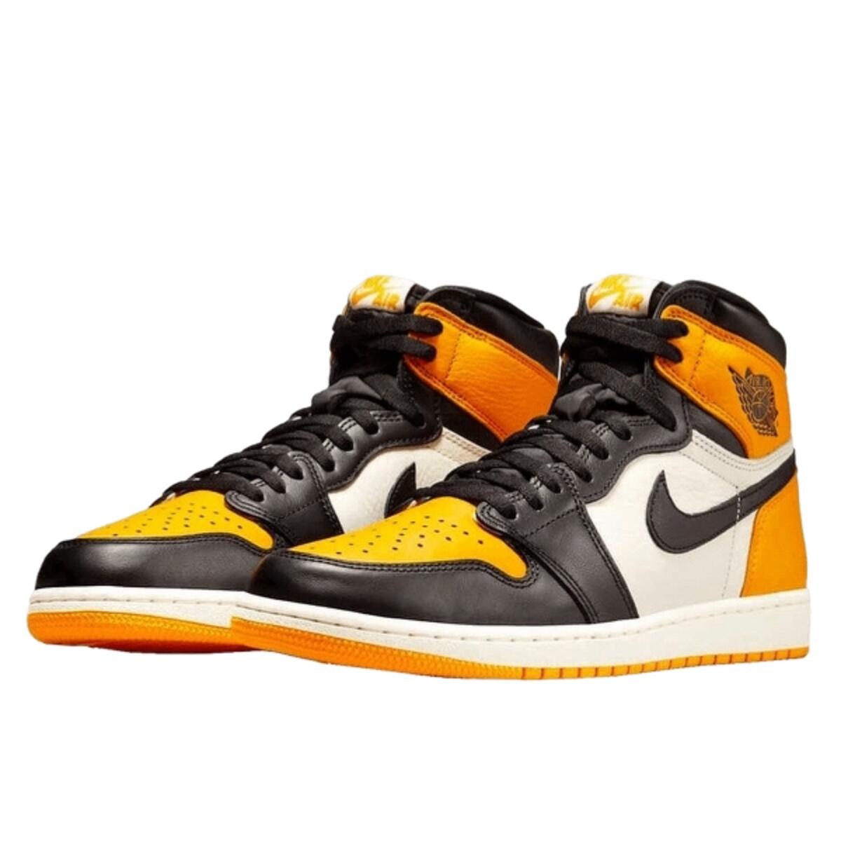 Air Jordan 1 Retro High OG Taxi Yellow Toe 2/3