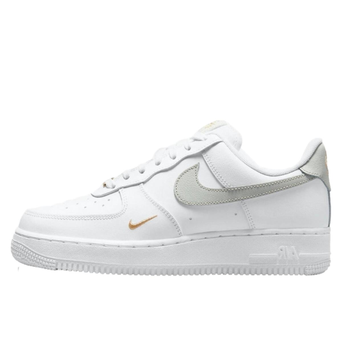NIKE Schuhe  Air Force 1 Low White Grey Gold
