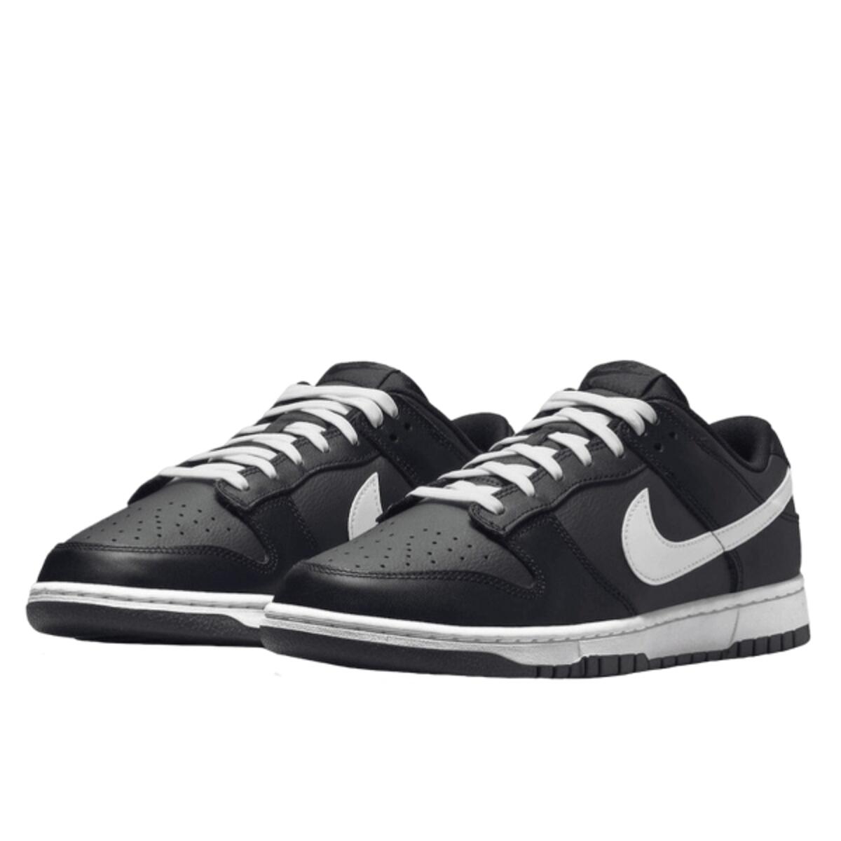 Chaussures  Dunk Low Black White (2022) 2/3