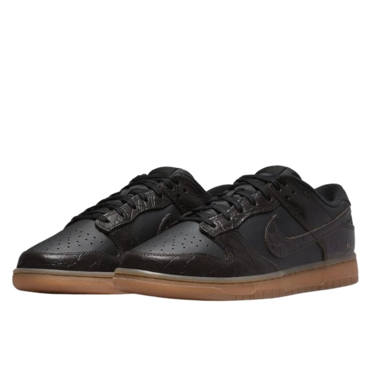 Chaussures  Dunk Low Velvet Brown Black 2/3
