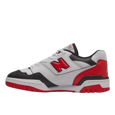Zapatillas 550 White Red Black