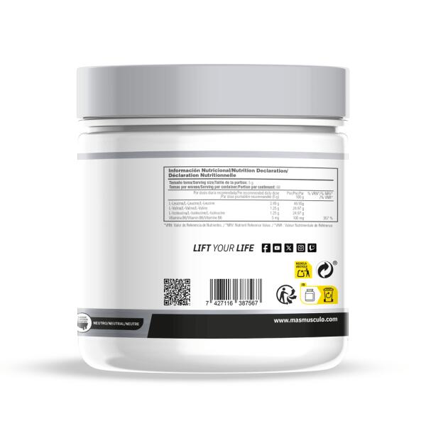 BCAA 2:1:1 em pó - 300g de Masmusculo Supplements 2/6