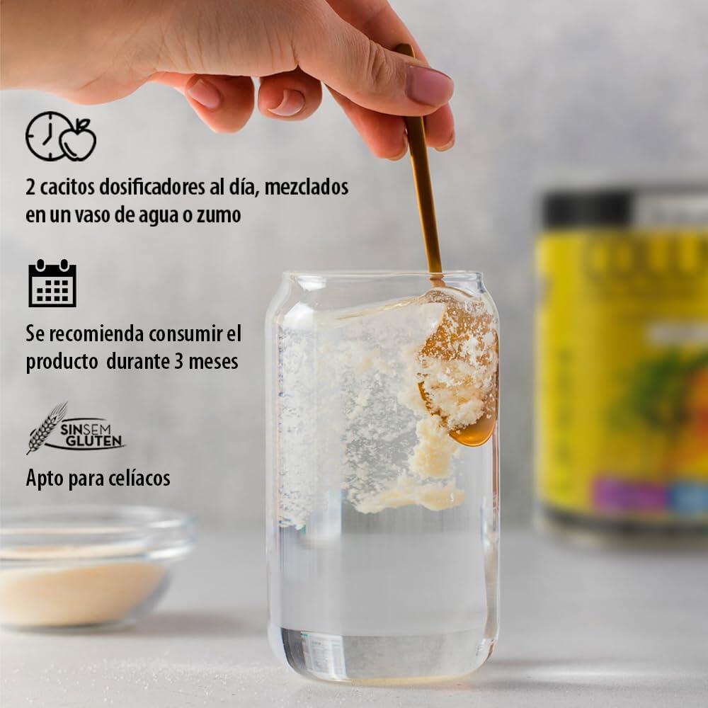 Collmar Colágeno Marino Magnesio Cúrcuma 300 Gr Limón 4/6