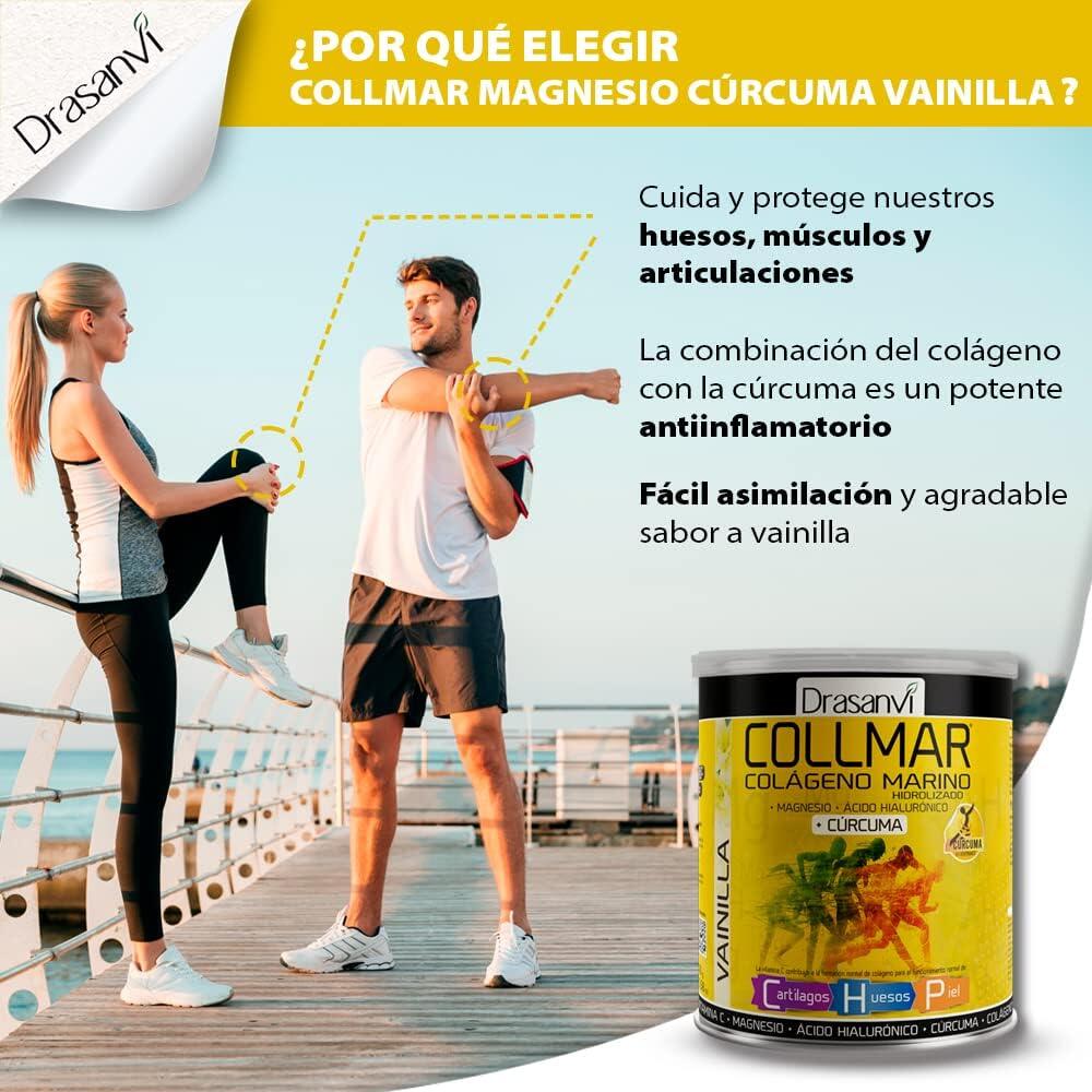 Drasanvi Collmar Colágeno Magnesio + Ácido Hialurónico + Cúrcuma  300 gr -  Sabo 6/7