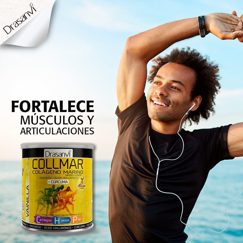 Drasanvi Collmar Colágeno Magnesio + Ácido Hialurónico + Cúrcuma  300 gr -  Sabo 5/7