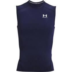 Maillot de compression sans manche Under Armour Bleu marine