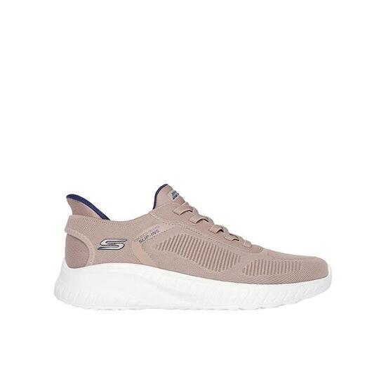 Zapatillas Skechers Hombre Bobs Sport Squad Chaos - Solid Step Topo