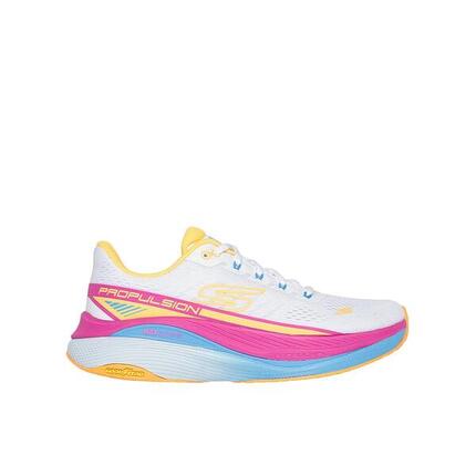 Zapatillas Skechers Mujer Max Cushioning Propulsion Blancas