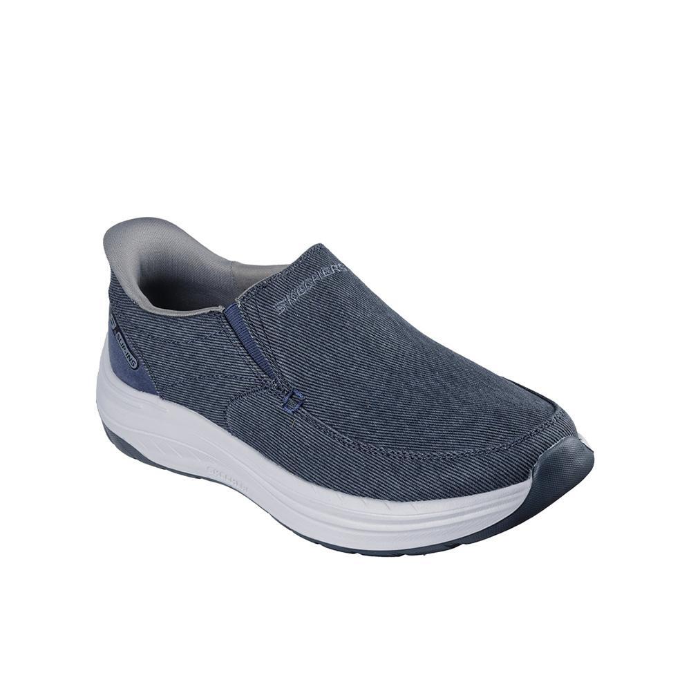 Men's Skechers Slip-ins relaxed fit Blue sneakers. 2/5