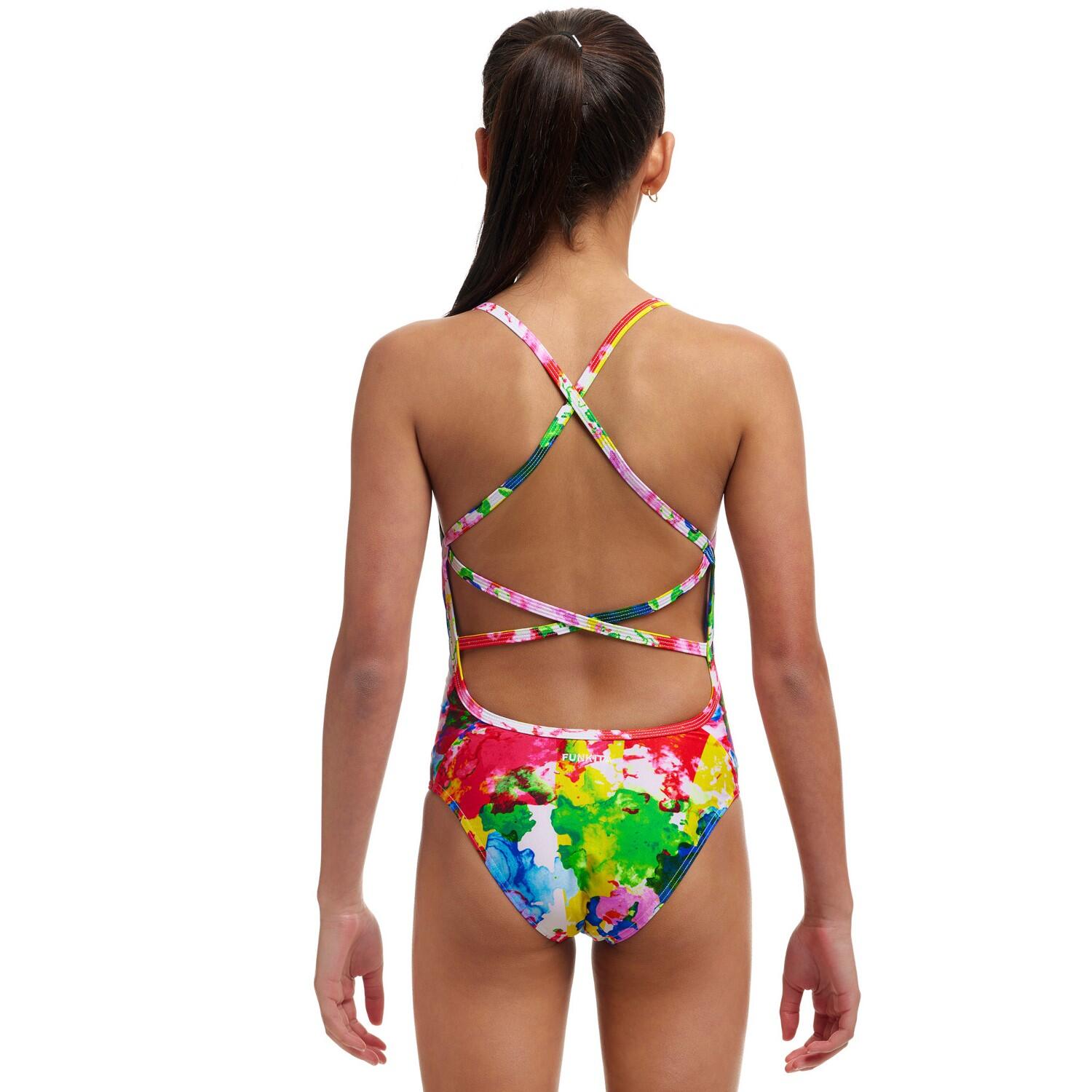 Funkita Ink Jet Badeanzug für Mädchen 2/5
