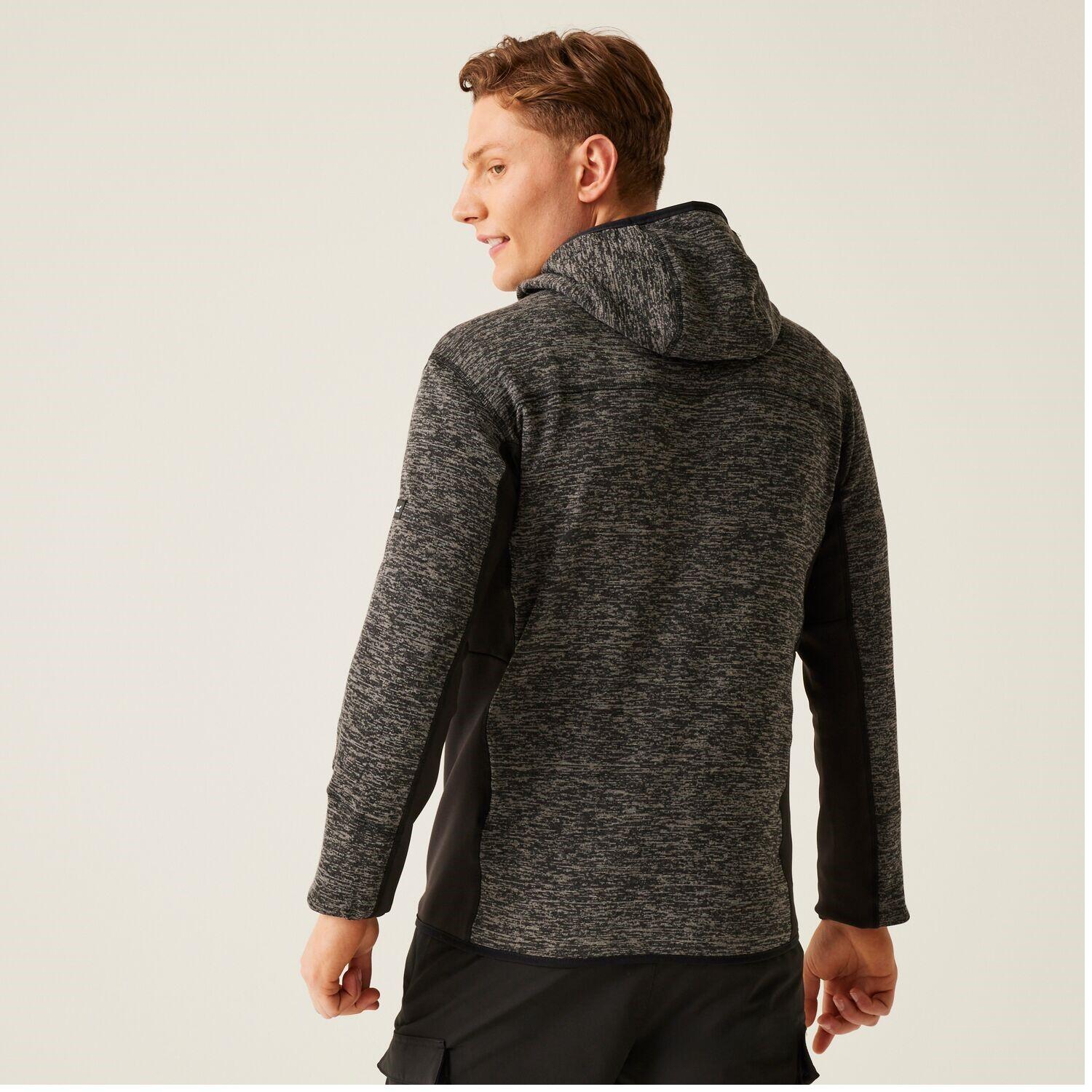 Regatta Alven Strickfleecejacke mit Kapuze für Herren 2/5