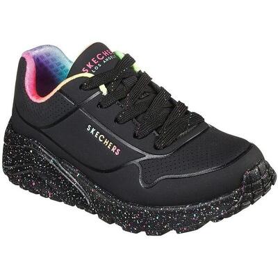 Zapatillas niña Skechers Uno Lite Negro