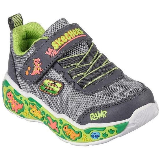 Zapatillas Skechers Play Scene, Gris, Niños