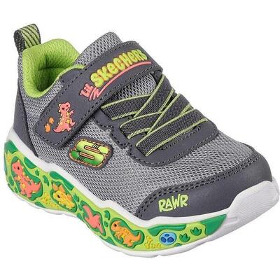 Zapatillas Skechers Play Scene, Gris, Niños