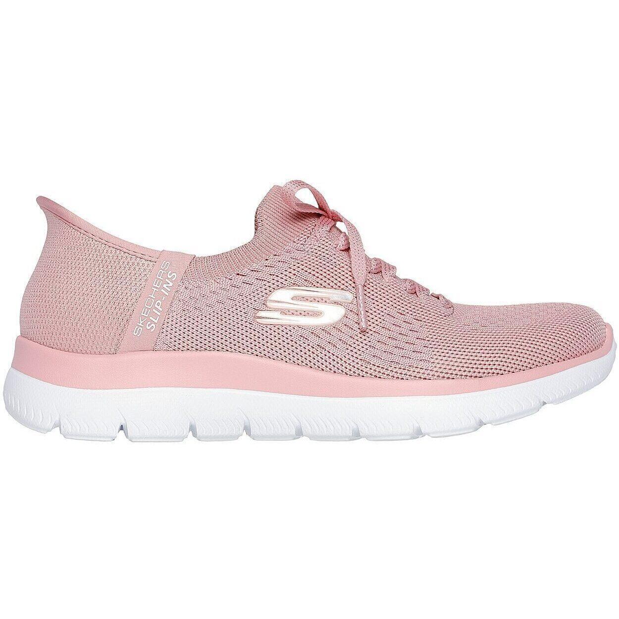 Baskets Skechers Summits-new Daily, Rose, Femmes 3/5
