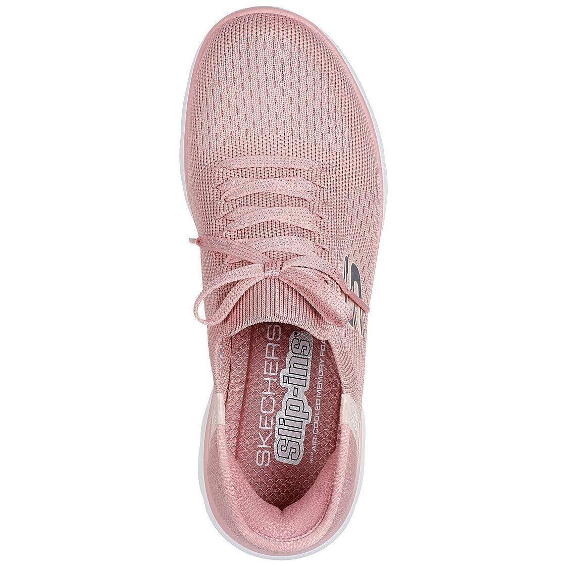 Baskets Skechers Summits-new Daily, Rose, Femmes 2/5