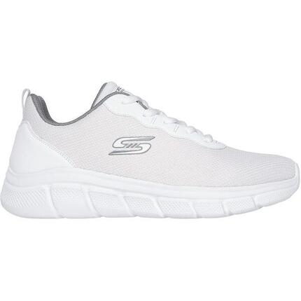 Zapatillas Skechers Bobs B Flex - Icy Ed, Blanco, Hombre
