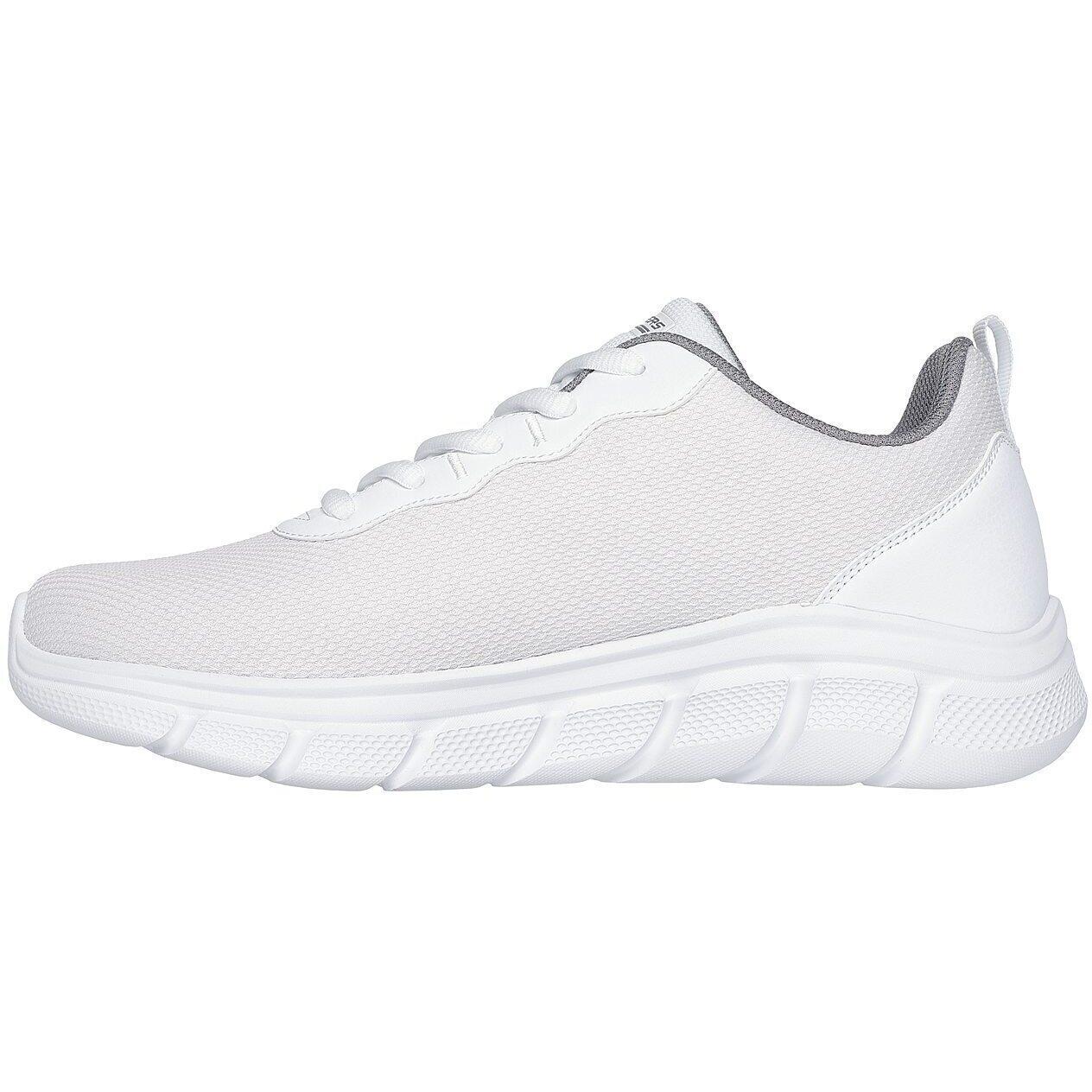 Baskets Skechers Bobs B Flex - Icy Ed, Blanc, Hommes 4/5