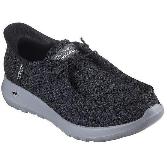 Zapatillas Skechers Go Walk Max - Halyco, Negro, Hombre