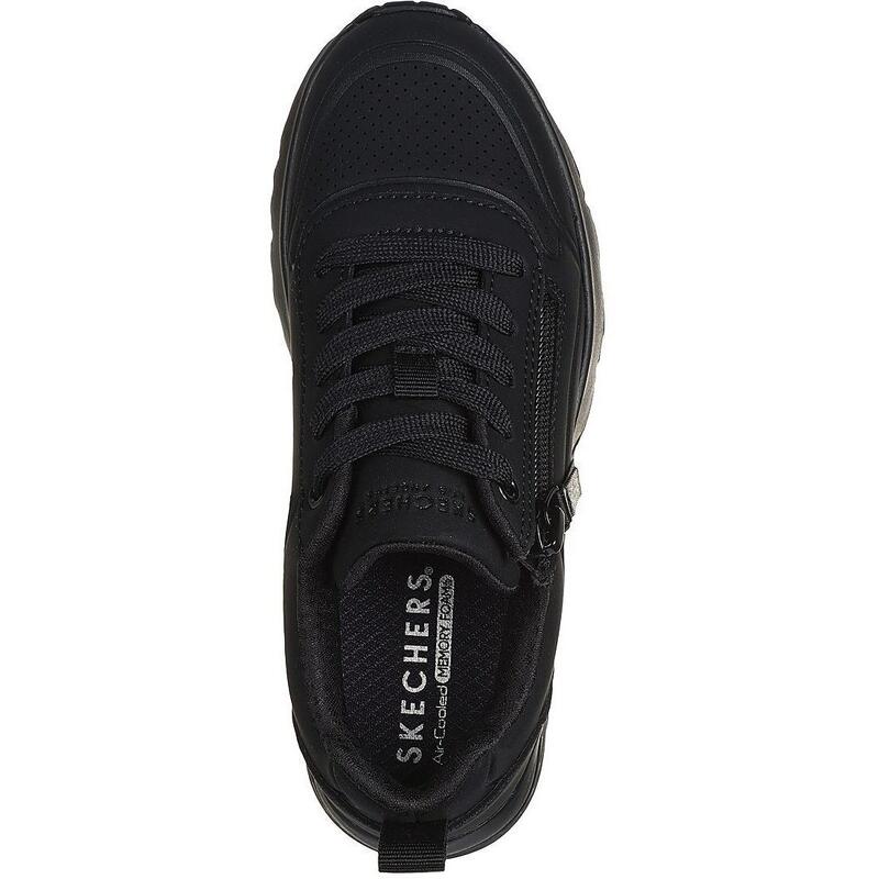 Pantofi sport copii Skechers Uno Lite - Easy Zip, Negru