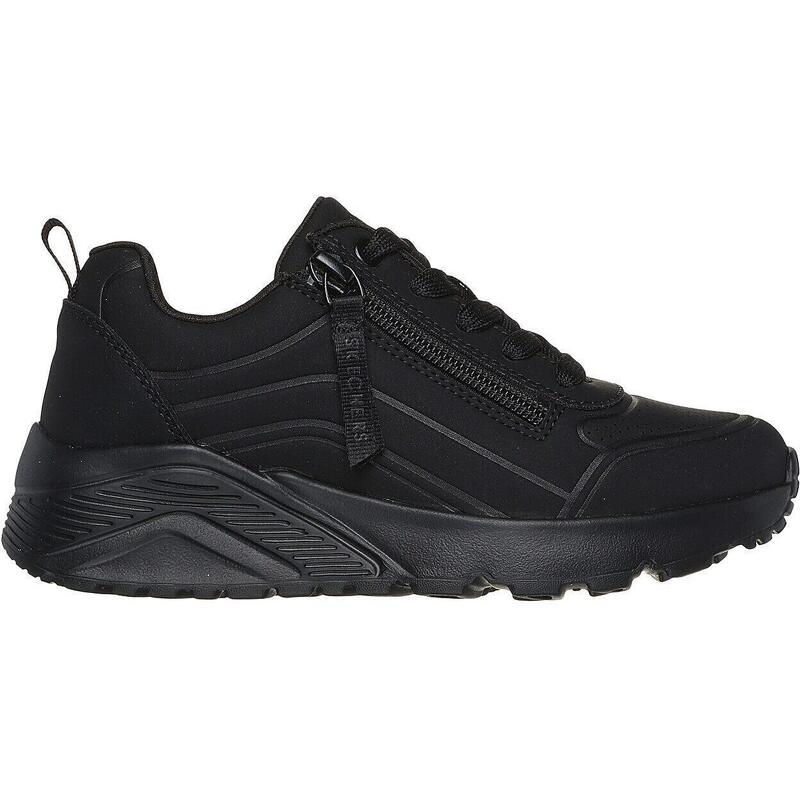 Pantofi sport copii Skechers Uno Lite - Easy Zip, Negru