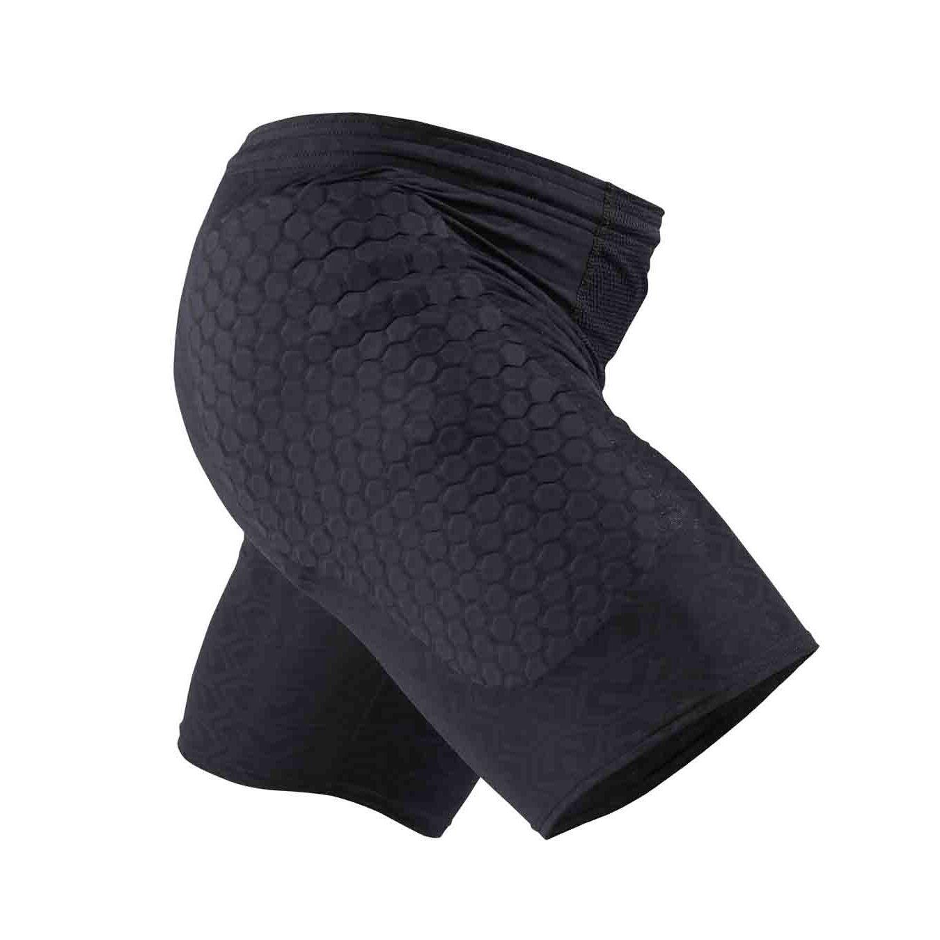 MCDAVID Hex Sliding Padded Compression Short SCHWARZ