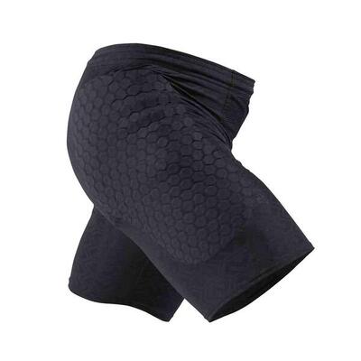 Hex Sliding Padded Compression Short SCHWARZ