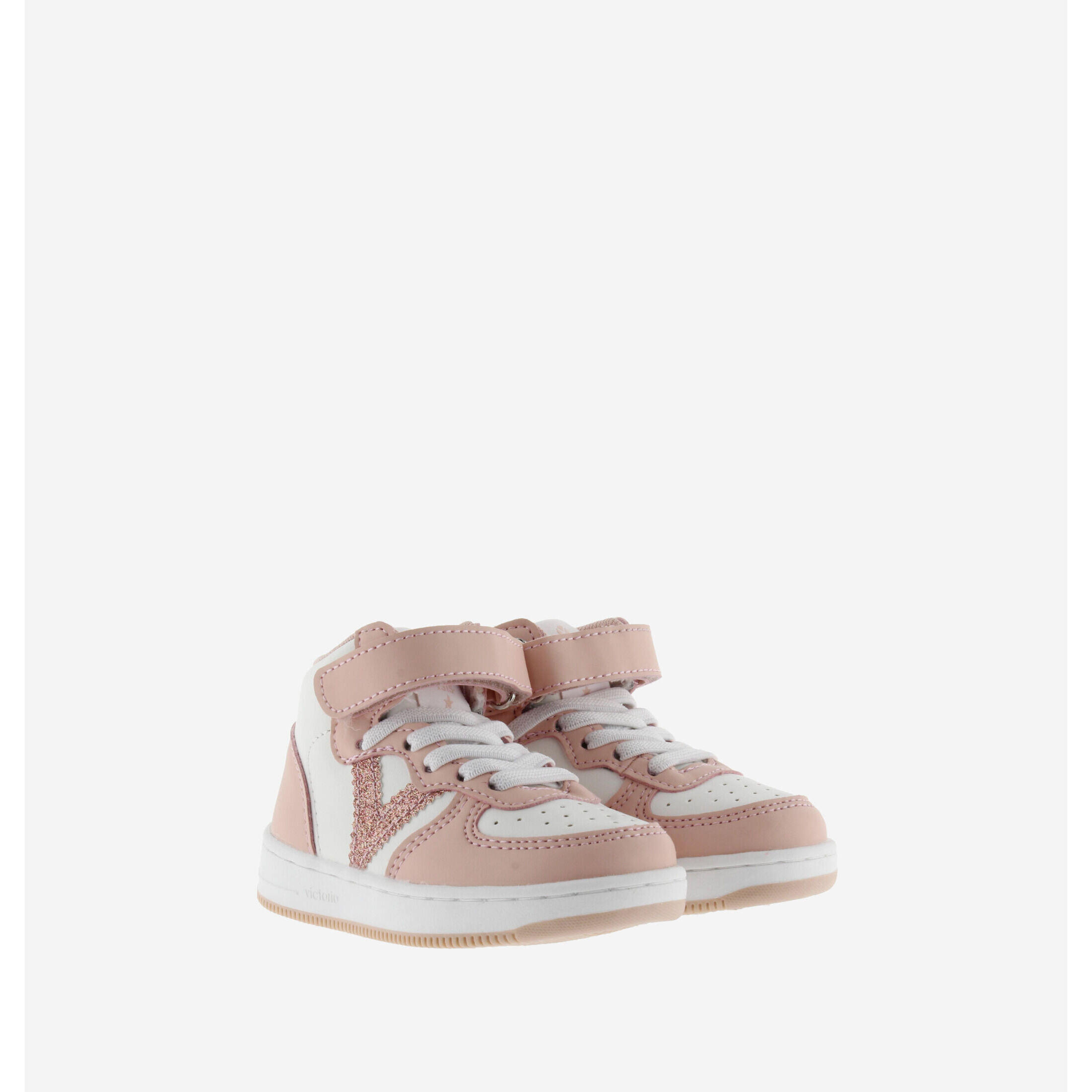 Baskets bébé fille Victoria Tiempo Three-Tone Mid 5/5
