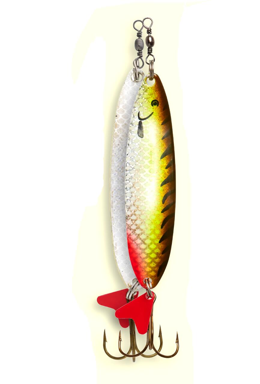 OSCILANTA DAM EFFZETT STANDARD SLIM 5CM/8G OLIVE/CHART.UV