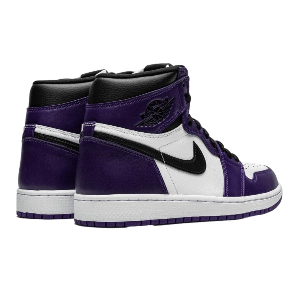 Scarpe  1 Retro High OG Court Purple White 3/4