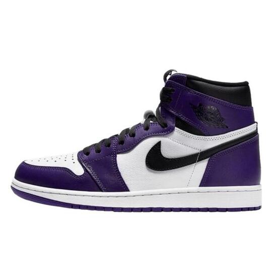 Scarpe 1 Retro High OG Court Purple White
