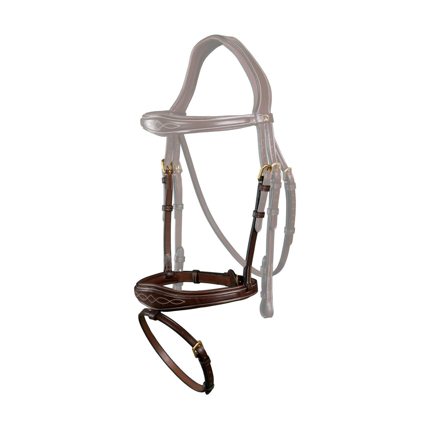 KENTUCKY HORSEWEAR Anatomisch gecombineerde frontriem Bruin Cob