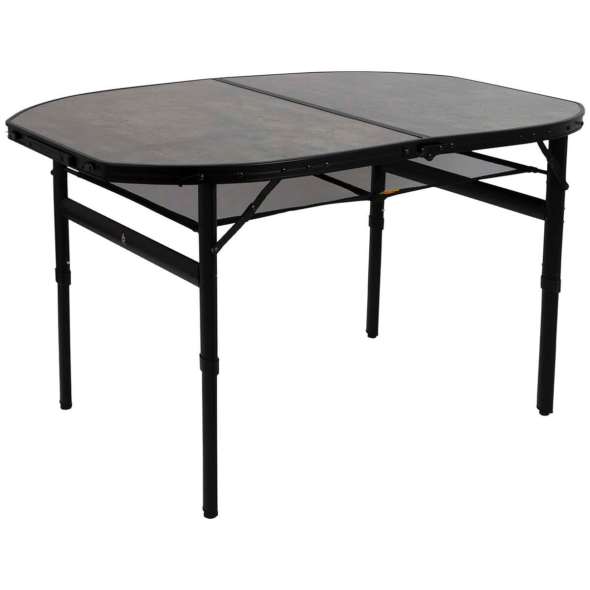 BO-CAMP Bo-Camp Industrial collection Tafel Northgate Ovaal Koffermodel 120x80 cm