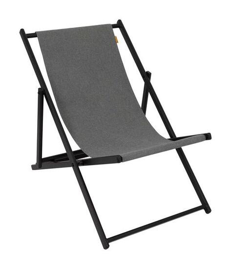 Bo-Camp - Industrial - Strandstuhl - Culview - Aluminium - Grün