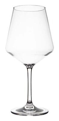 Solid line - rode wijnglas 465 ml 2 stuks