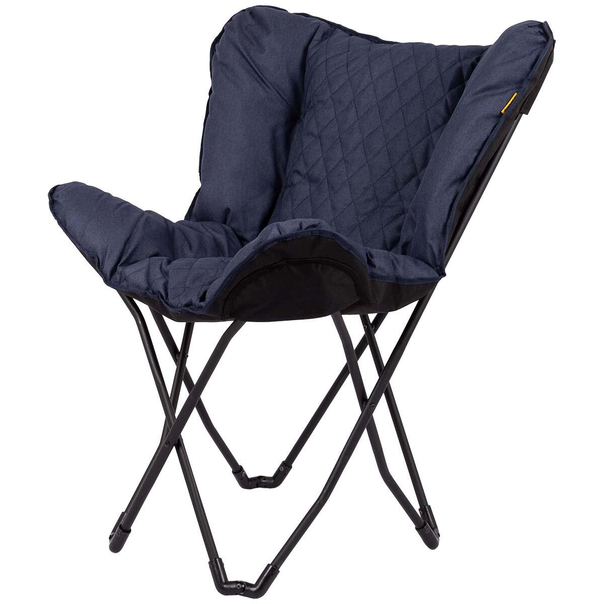 Bo-Camp Industrial collection Vlinderstoel Himrod Cationic Blauw 2/7