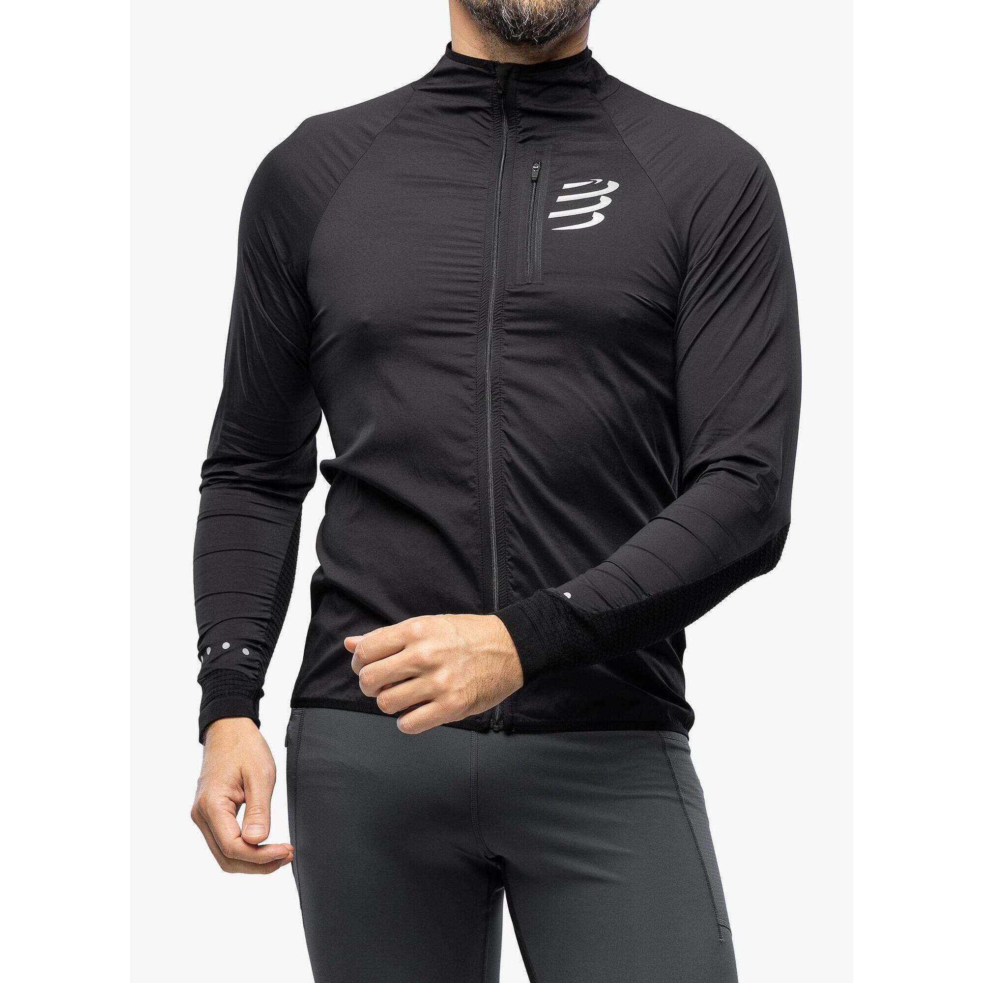 Kurtka przeciwwiatrowa męska Compressport Hurricane Windproof Jacket