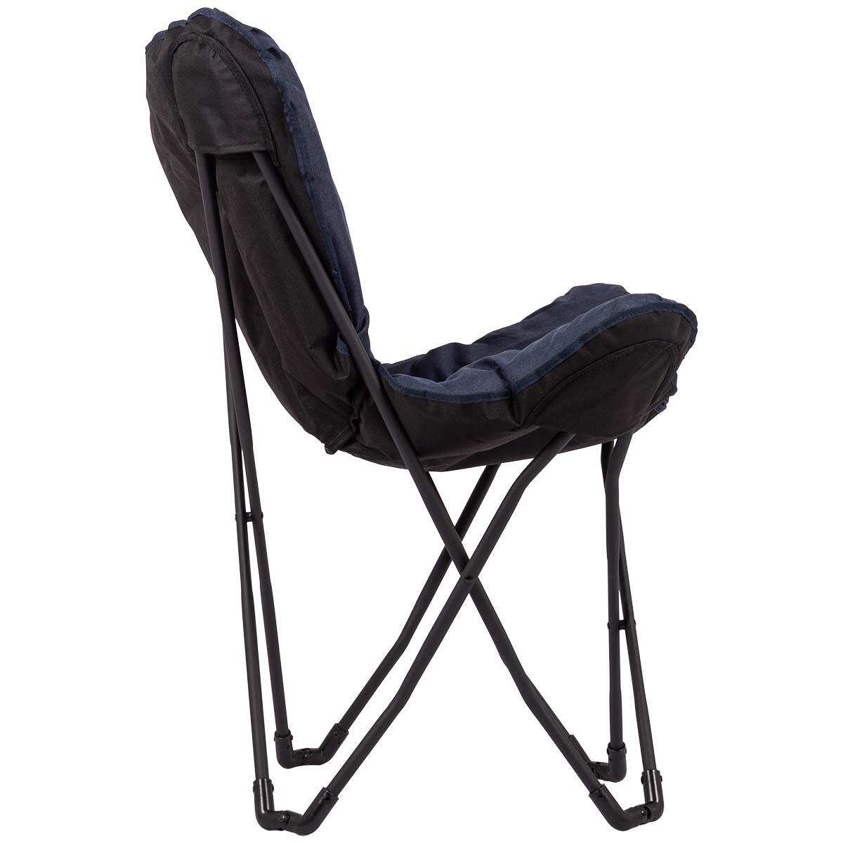 Bo-Camp Industrial collection Vlinderstoel Himrod Cationic Blauw 4/7
