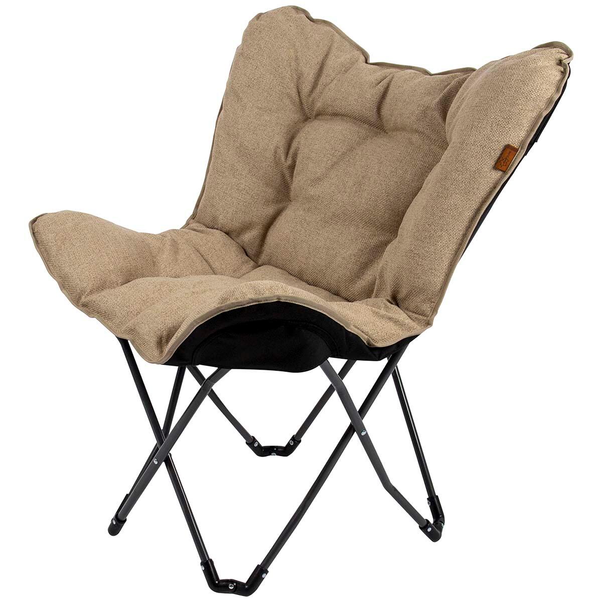 Bo-Camp Urban Outdoor collection Vlinderstoel Grainger M Nika Beige 3/6