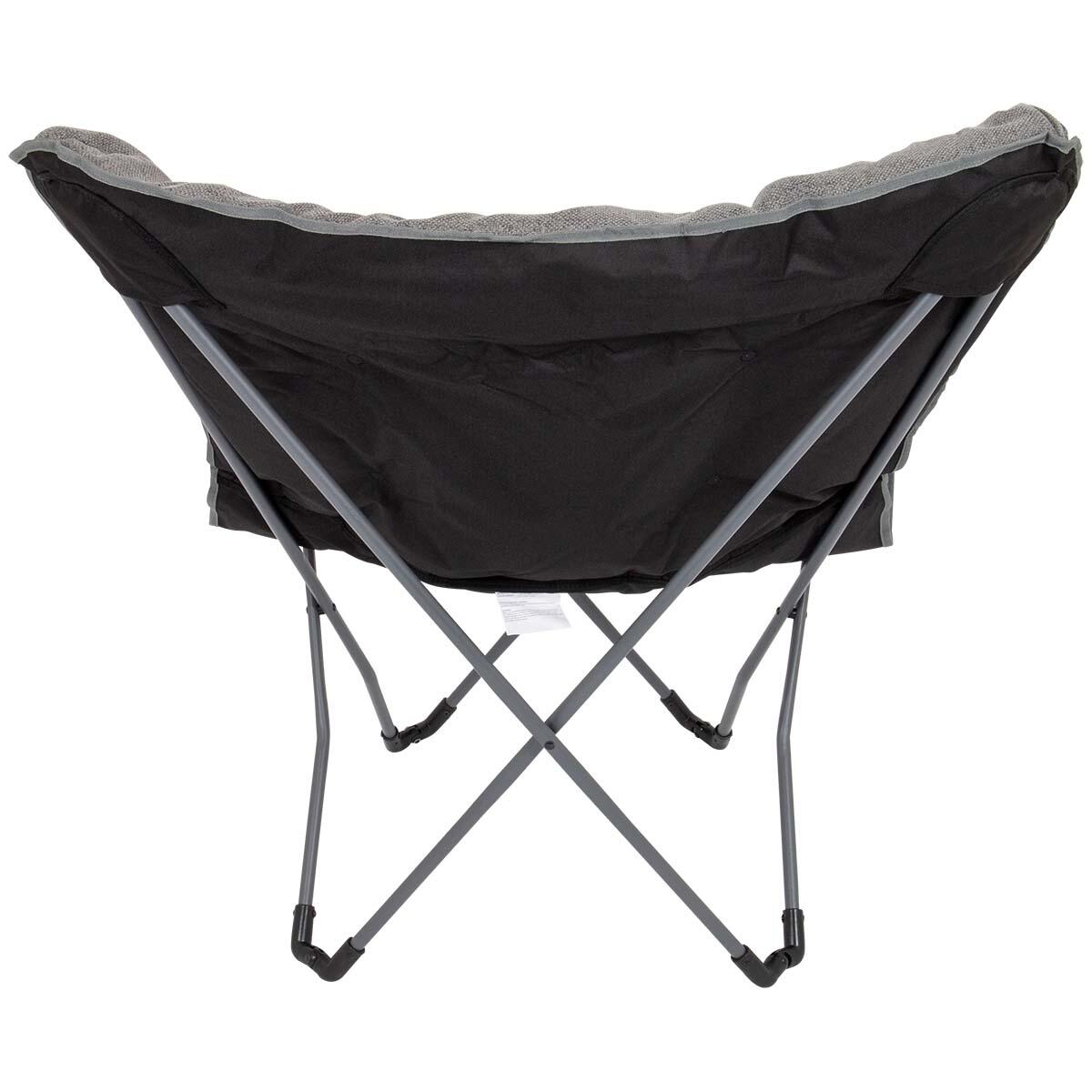 Bo-Camp Urban Outdoor collection Vlinderstoel Grainger L Nika Grijs 5/6