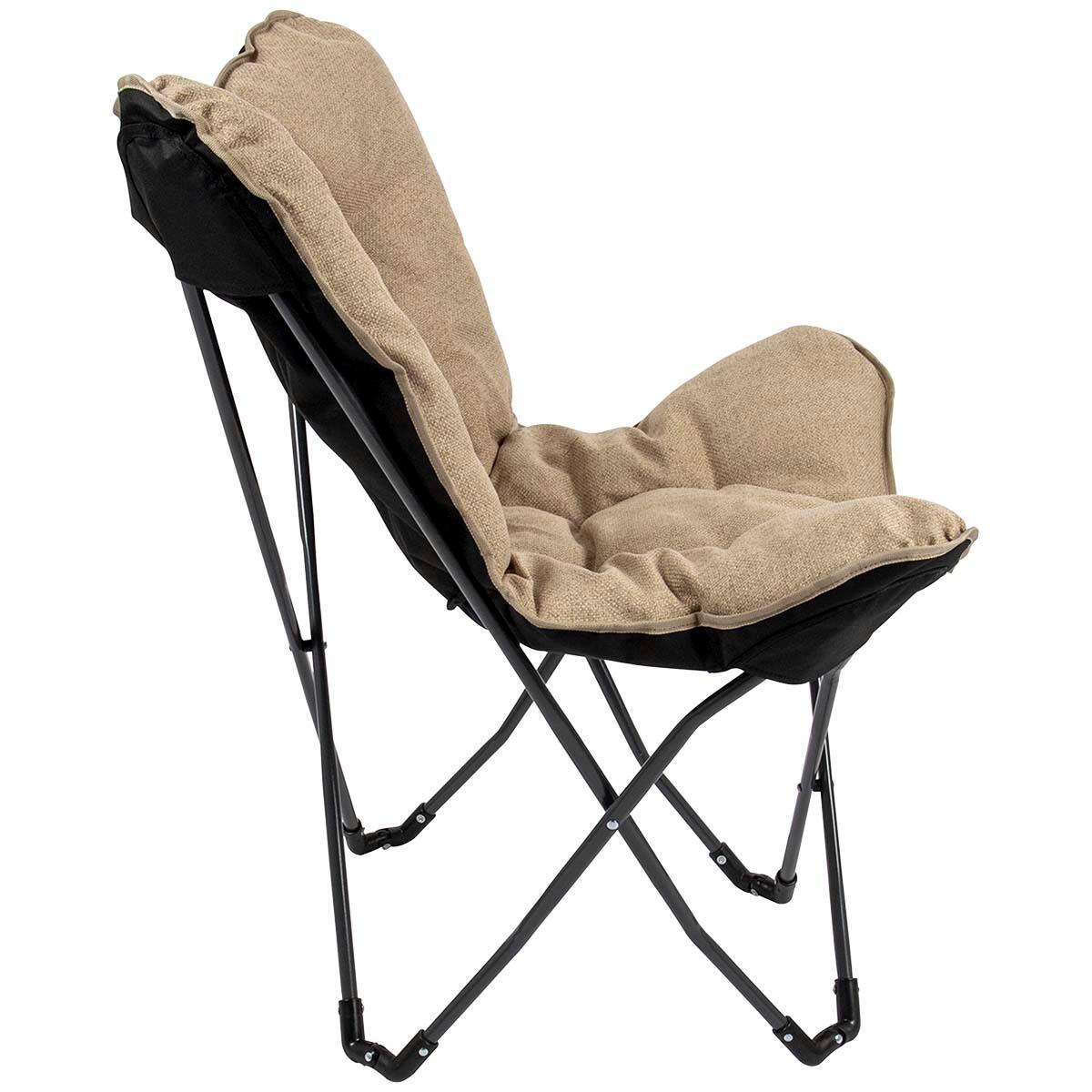 Bo-Camp Urban Outdoor collection Vlinderstoel Grainger M Nika Beige 4/6
