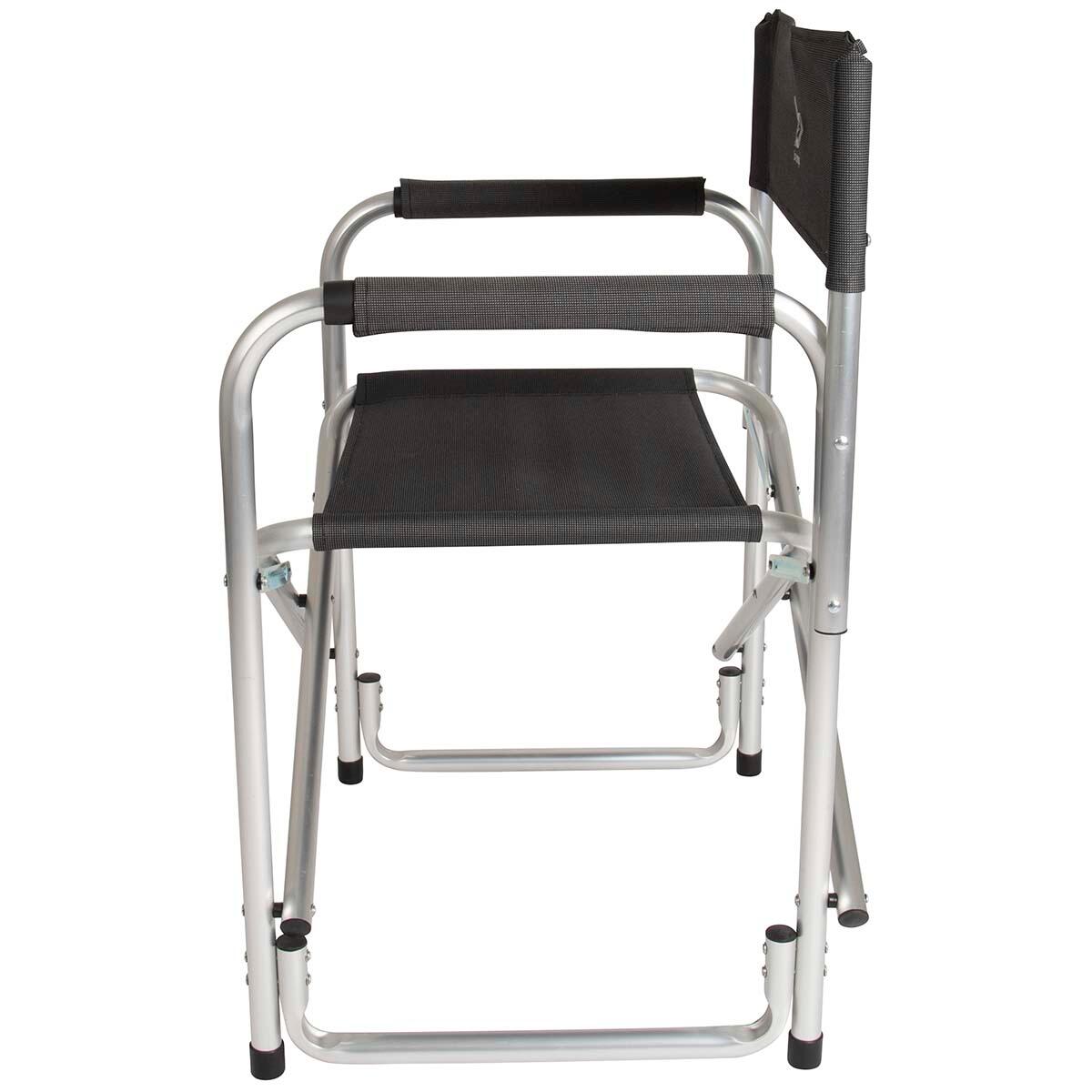 Fahrerstuhl Aluminium Grau Grau 4/7
