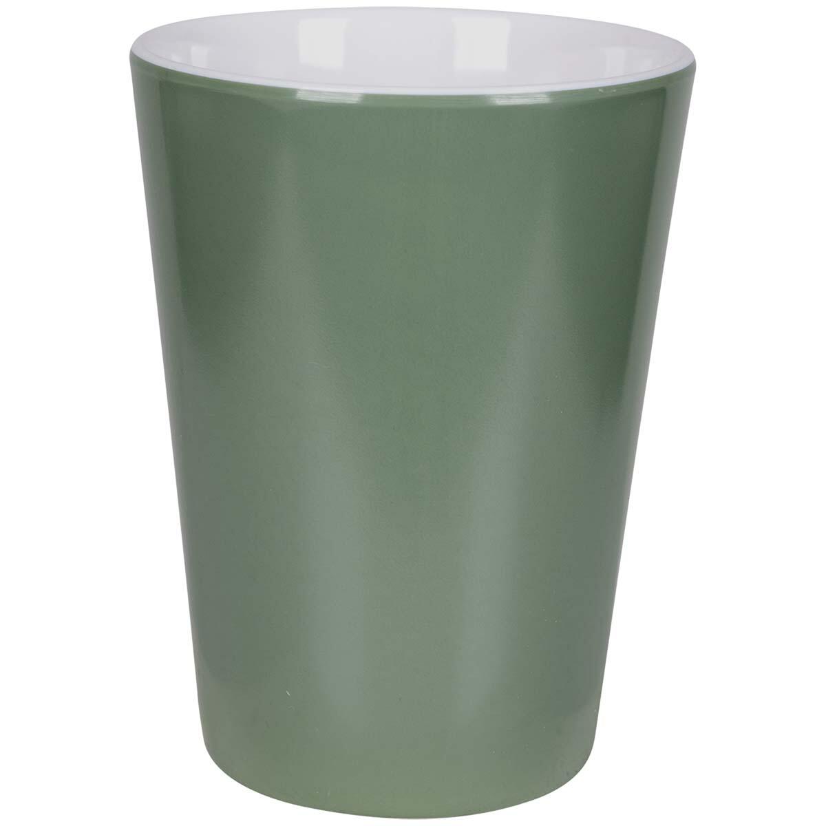 Becher - Zweifarbig - Melamin - 4 Stück - Grün 2/2