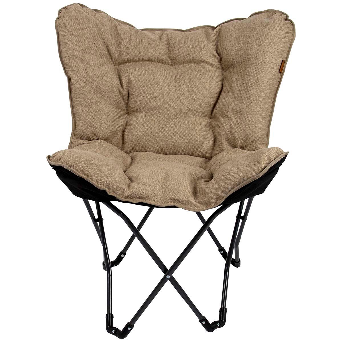 Bo-Camp Urban Outdoor collection Vlinderstoel Grainger M Nika Beige 2/6