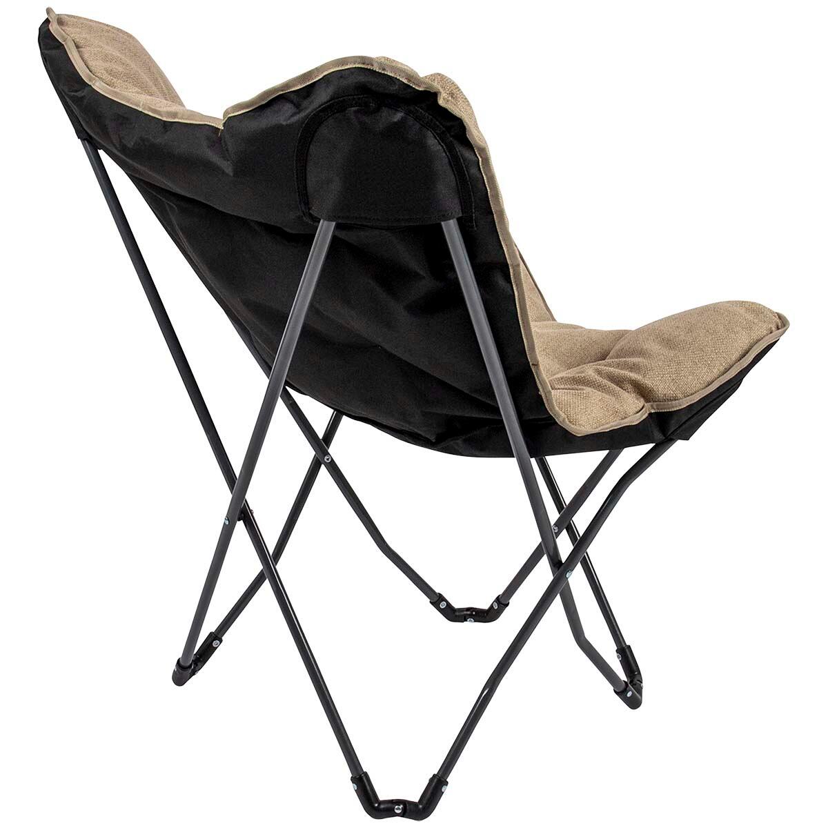 Bo-Camp Urban Outdoor collection Vlinderstoel Grainger M Nika Beige 5/6