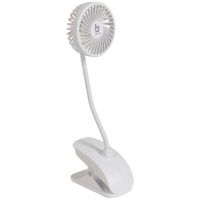 Bo-camp - tafelventilator met klem - flex - oplaadbaar