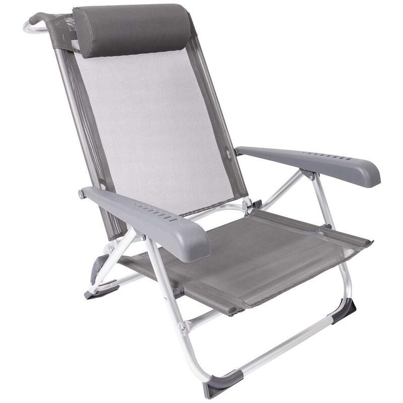 Bo-Camp - Silla de playa - Saint-Tropez - Gris