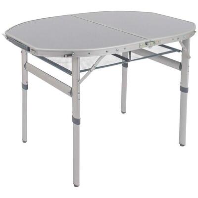 Bo-camp tafel premium ovaal koffermodel 100x70 cm